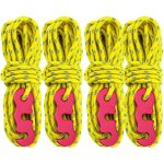 Corde paracorde r�fl�chissante de 4m avec tendeur de corde pour le camping de b�che de tente