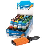 Silverline ? cordeau de ma�on 30 ml ? fil color� haute visibilit� pour marquage pr�cis ? m�canisme de ...