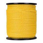 Outibat - cordage polypropylne corderies tournonaises - 4 torons - 35 m x 16 mm