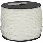 Corderies tournonaises - drisse polyamide tress blanc 4mm x 100m