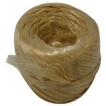 Corderies tournonaises - corderie tournonaise - raphia synthetique beige pelote 100gr 40m env. cavalier ...