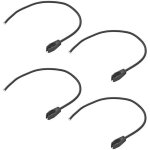 Cordon de fixation elastique 50 cm reglable - lot de 4 pcs