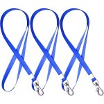 Cordon tour de cou, 3 pi�ces nylon strap courroie de cou de lani�re pour clef, tour de cou porte cl�, ...
