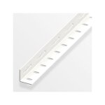 Alfer - corni�re �gale acier �poxy, l. 1 m x l. 3. 55 cm x h. 3. 55 cm