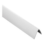 Cornire pvc - finition : blanc - longueur : 2600 mm - matriau : pvc - section : 30 x 30 mm - prunier ...