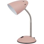 Cosmic - lampe de table moderne rose satiné 1 lumière avec abat - jour rose, e27 - italux Cosmic - lampe de table moderne rose satiné 1 lumière avec abat - jour rose, e27 - italux