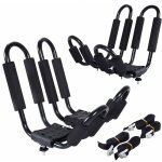 Lot de 4 barres de toit de voiture pour kayaks support de kayaks en forme de u pour voyager 36 x 20 x ...