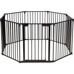 Costway - barrire de scurit pour bb avec 8 pans, animaux enfant grille de protection chemine pare ...