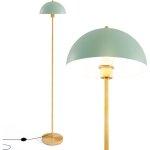 Costway - lampadaire sur pied salon 163 cm, lampe salon, t�te de lampe r�glable, interrupteur � pied, ...