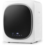 Costway ? s�che - linge �lectrique compact 2, 5kg ? 800w avec tambour en acier inoxydable ? s�chage intelligen ...