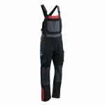 Cotte � bretelles facom driver noir / gris / rouge taille l - fxww3000e - l