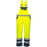 Portwest - cotte � bretelles haute visibilit� bicolore respirante jaune fluo m