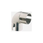 Coude fixe 90 degrs pour main courante, finition brosse