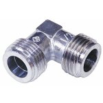 Coude raccord de gaz 1 / 2 male / male 15 / 21 pour table de. . .