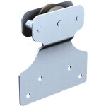 Mantion ? coulissant sur fer plat � chant 36x6mm acier ? galets roulants pour portails ? installation ...