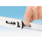 Accuride - coulisses  billes - charge 50 kg - sortie totale - pour tiroir montage latral - db3832b ...