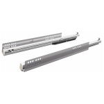 Hettich ? coulisse pour tiroir quadro v6 silent system ? largeur d'encastrement 9, 5 mm ? longueur 260 ...