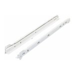 Hettich - coulisse de tiroir, gamme 402, 400mm, blanc ref.
