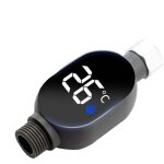 Coungeur de temp�rature de douche, jauge de temp�rature de douche, moniteur de temp�rature de l'eau en ...