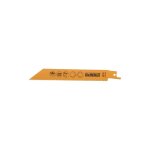 Dewalt - dt2361qz 152mm lame de scie alternative bimétal coupe rapide métaux / plaques métalliques Dewalt - dt2361qz 152mm lame de scie alternative bimétal coupe rapide métaux / plaques métalliques