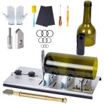 Coupe bouteille en verre , kit de coupe pour bouteille en verre r�glable outil , ensemble de machine ...