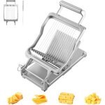 Coupe fromage professionnelle, trancheur � fromage, coupe cheddar avec lames de 1 cm & 2 cm d'�paisseur, ...