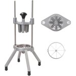 Coupe - fruit argent 20 x 20 x 48 cm aluminium coul vidaxl