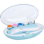 Coupe - ongles b�b� 6 en 1 s�curit� maximale - ponceuse fine avec lumi�re led pour ongles de b�b� et ...