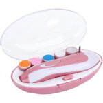 Coupe - ongles b�b� 6 en 1 s�curit� maximale - ponceuse fine avec lumi�re led pour ongles de b�b� et ...