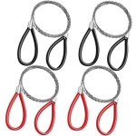 Coupe - tubes 4 pi�ces scie � c�ble en acier inoxydable, scie � m�tallique scie � main corde de poche ...
