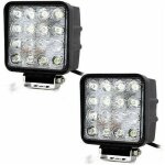 Couple profondeur phares additionnels suv suv 16 led 6000k ip68