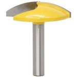 Ersandy ? fraise courb�e et horizontale 8mm ? carbure c3 pour bois dur ? coupe pr�cise 9, 5mm ? outils ...
