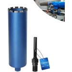 Couronne de forage diamant�e avec segment turbo, � 150 mm et adaptateur sds max, foret avec emmanchement ...