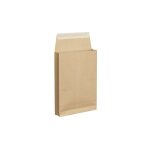 Pochette � soufflets kraft brun arm� la couronne 229 x 324 - 130 gr - paquet de 50