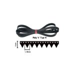 Courroie h9 1860mm d'origine (c00145707) s�che - linge 2i marchi, ariston hotpoint, creda, indesit, whirlpool ...