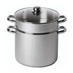 Couscoussier baumalu tous feux dont induction - inox droit - 20 cm