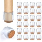 Coussin de chaise, couvre - pied de chaise 24 pi�ces, couvre - pied de meuble antid�rapant et r�sistant ...