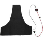 Coussin chauffant usb hiver en fibre d'alliage, v�tement chauffant �lectrique imperm�able