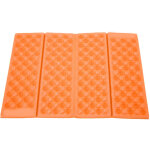 Coussin de si�ge pliable pour pique - nique, plage et camping, tapis assis portable en eva orange
