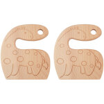 Couteau en bois pour enfants - s�curitaire et ergonomique - jouet de cuisine pour tout - petits 2 � 8 ...