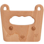 Couteau jouet en bois s�curis� pour enfants - l�gumes et fruits - outils de cuisine montessori type chat ...