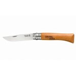 Couteau opinel n10 lame carbone avec bague de scurit - 113100