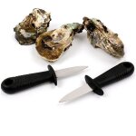 Couteau ouvre - hu�tres coquilles saint - jacques fruits de mer ouvre - hu�tres acier cuisine poisson ...
