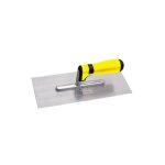 Couteau � pl�tre couteau � truelle en acier inoxydable platoir � coins incurv�s 280x115mm