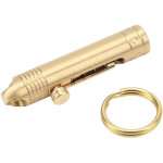 Couteau de poche r�tractable miniature en laiton, id�al pour la d�fense personnelle et le d�ballage de ...