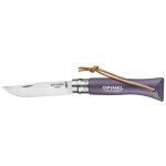 Couteau violet gris - baroudeur n°6 colorama - opinel Couteau violet gris - baroudeur n°6 colorama - opinel