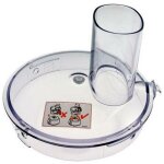 Couvercle de bol hachoir nu (sans poussoir) (kw663797) robot mnager kenwood