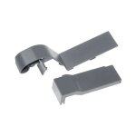 Couvercle charniere gris inox pour refrigerateur samsung da91 - 04464a