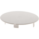 Couvercle pour plafonnier 125mm - botes 85mm - blanc zenitech