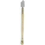 Couvercle en verre en c�ramique pour carrelage � incision - poign�e en m�tal - style crayon - dor�